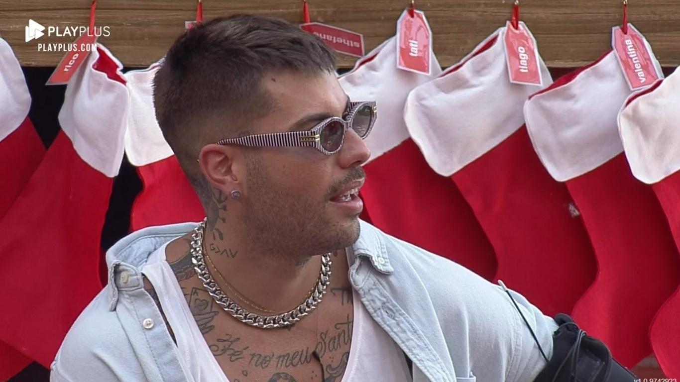 A Fazenda 2021: Gui Araujo retorna para atividade especial - Reprodução/Playplus