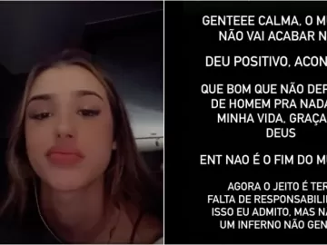 Bia Miranda anuncia gravidez horas após término com ex e foto em motel