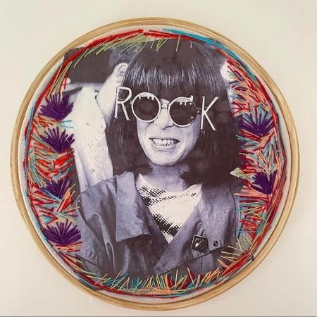Arte com a imagem de Rita Lee Arte com a imagem de Rita Lee