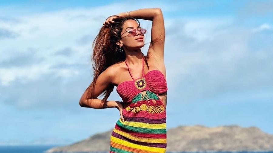 Anitta está curtindo uns dias em St. Barths, no Caribe - Reprodução/Instagram