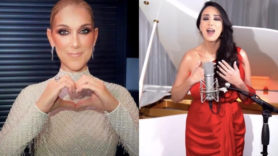 Celine Dion compartilha vídeo de Marina Elali cantando tema de "Titanic" - Reprodução/Instagram