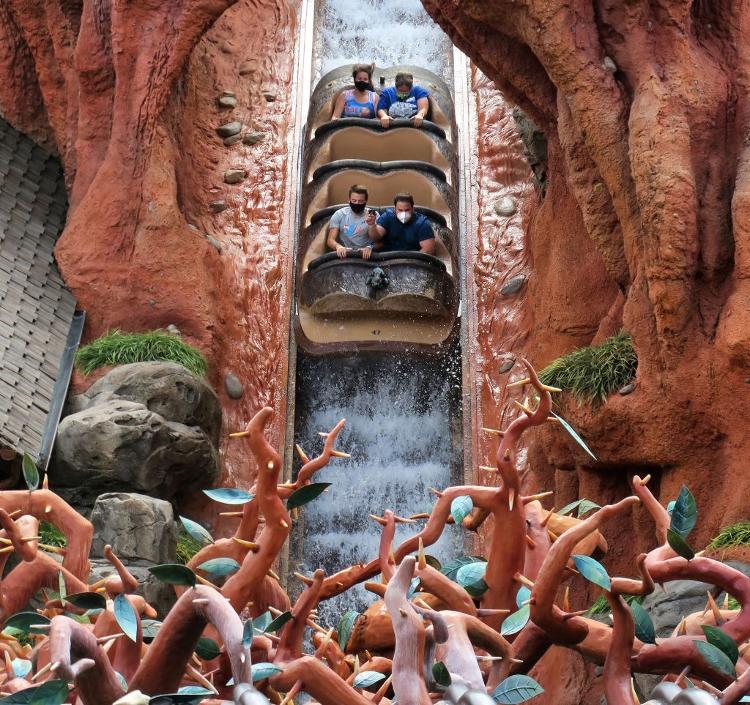 Splash Mountain do Magic Kingdom, em Orlando