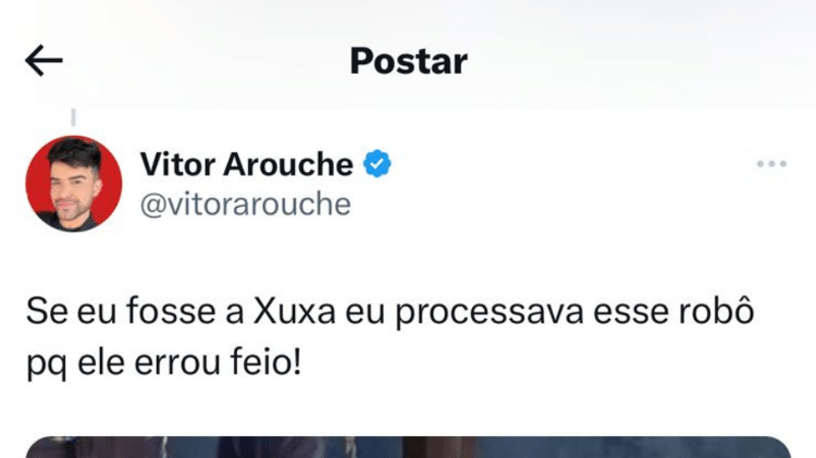 Os usuários do X estão falando sobre as previsões do 'robô' para Xuxa
