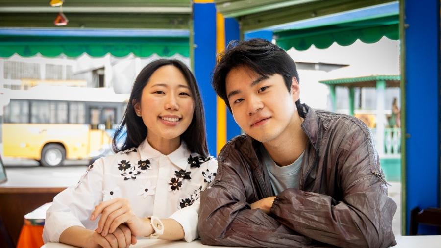 Min-Ji (Gabi Yoon) e Jin (Allan Jeon) em 'Volta por Cima'