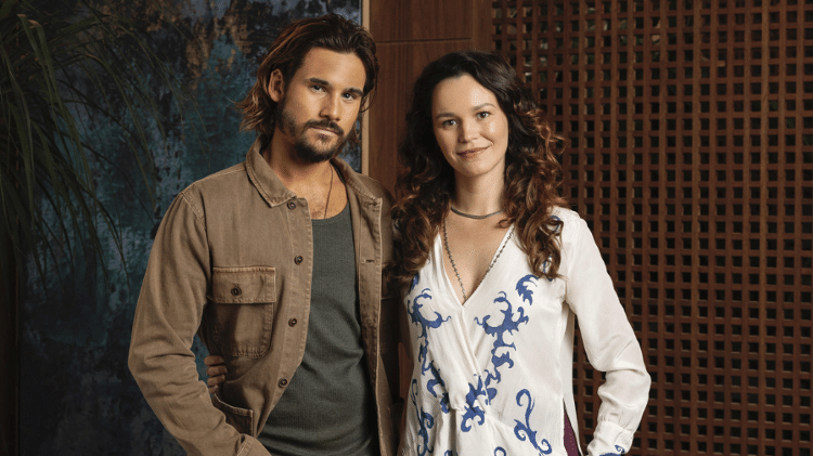 Rudá (Nicolas Prattes) e Filipa (Joana De Verona) em 'Mania de Você'