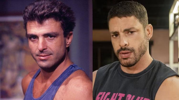 Carlos Alberto Riccelli e Cauã Reymond como César em 'Vale Tudo' Carlos Alberto Riccelli e Cauã Reymond como César em 'Vale Tudo'
