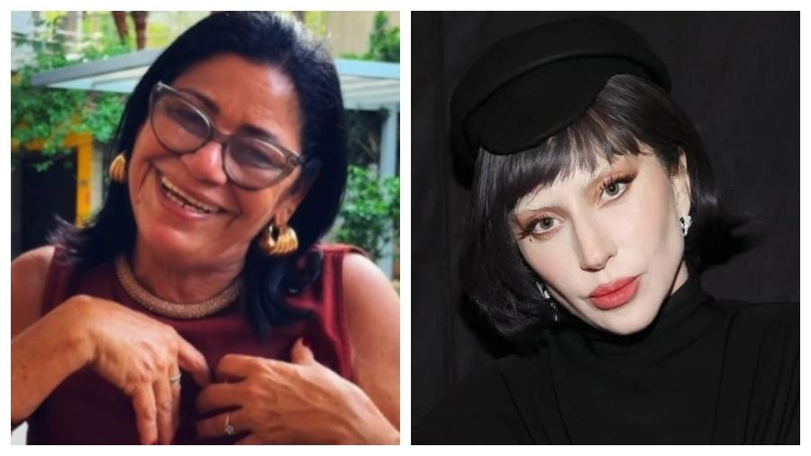 Ex-bbb Delma divulgou show de Lady Gaga - Reprodução