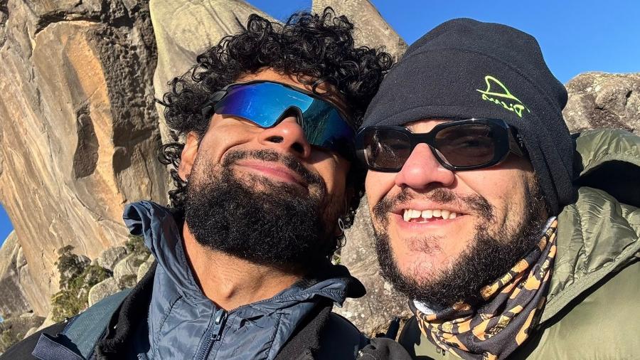 Gominho e Hélyo Felipe Borges têm sido vistos juntos com frequência Gominho e Hélyo Felipe Borges têm sido vistos juntos com frequência