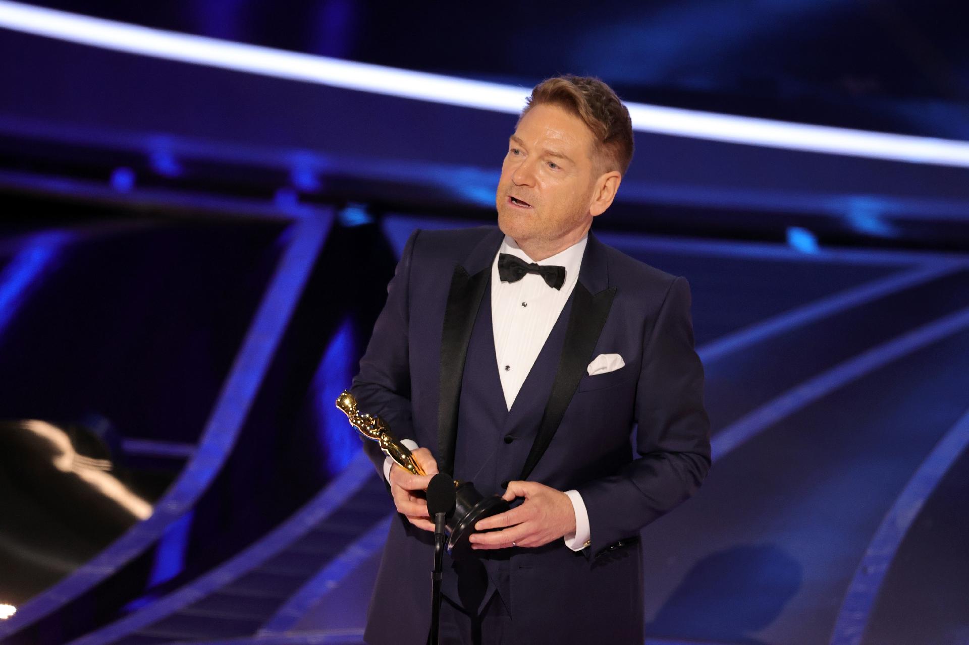 Kenneth Branagh ganha o prêmio de Melhor Roteiro Original por 'Belfast' - Getty Images