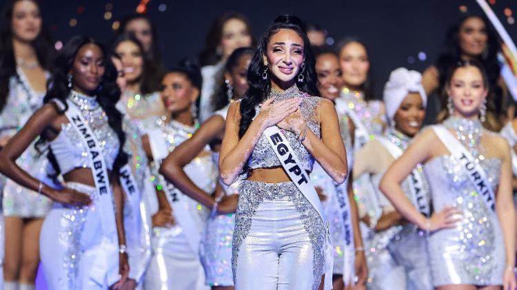 A Miss Egypt, Logina Salah, conseguiu se classificar no Top 30