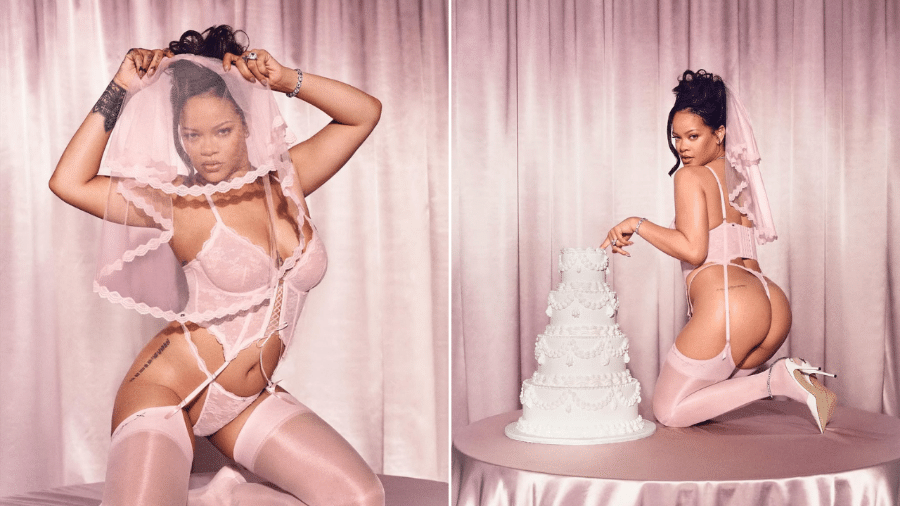 Rihanna surge em cliques ousados - Reprodução/Instagram