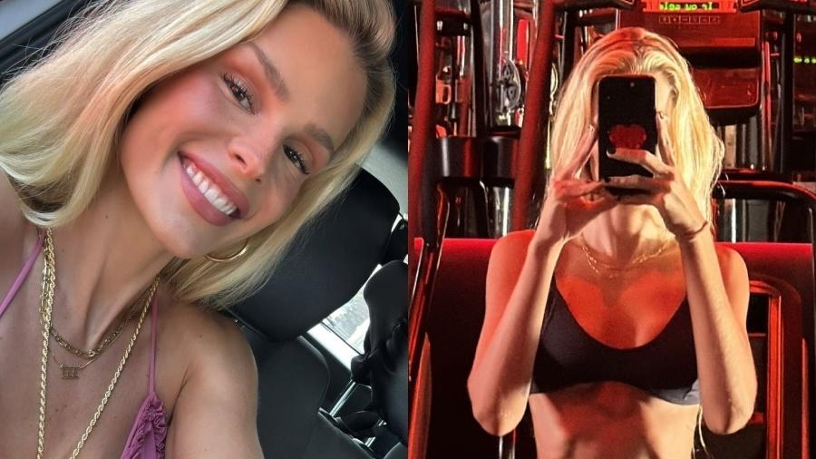 Yasmin Brunet retorna aos treinos após viagem para Miami