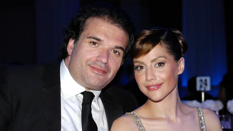 O roteirista Simon Monjack e a atriz Brittany Murphy - Andreas Branch/Patrick McMullan/Getty Images
