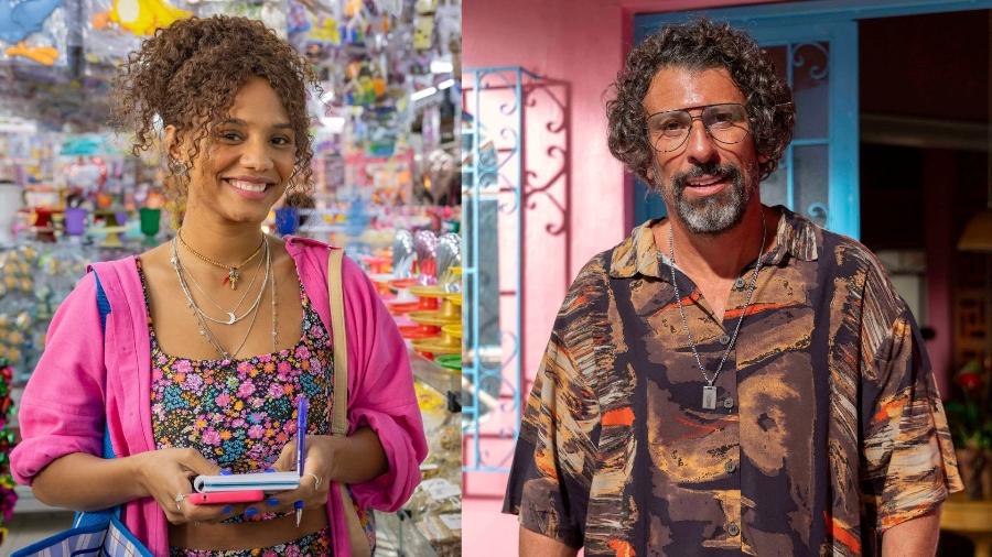 Madá (Jessica Ellen) e Osmar (Milhem Cortaz) em 'Volta por Cima'