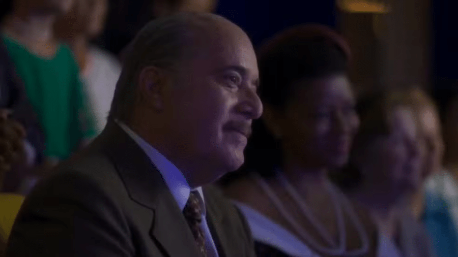Tony Ramos como Roberto Marinho em 'Garota do Momento' Tony Ramos como Roberto Marinho em 'Garota do Momento'