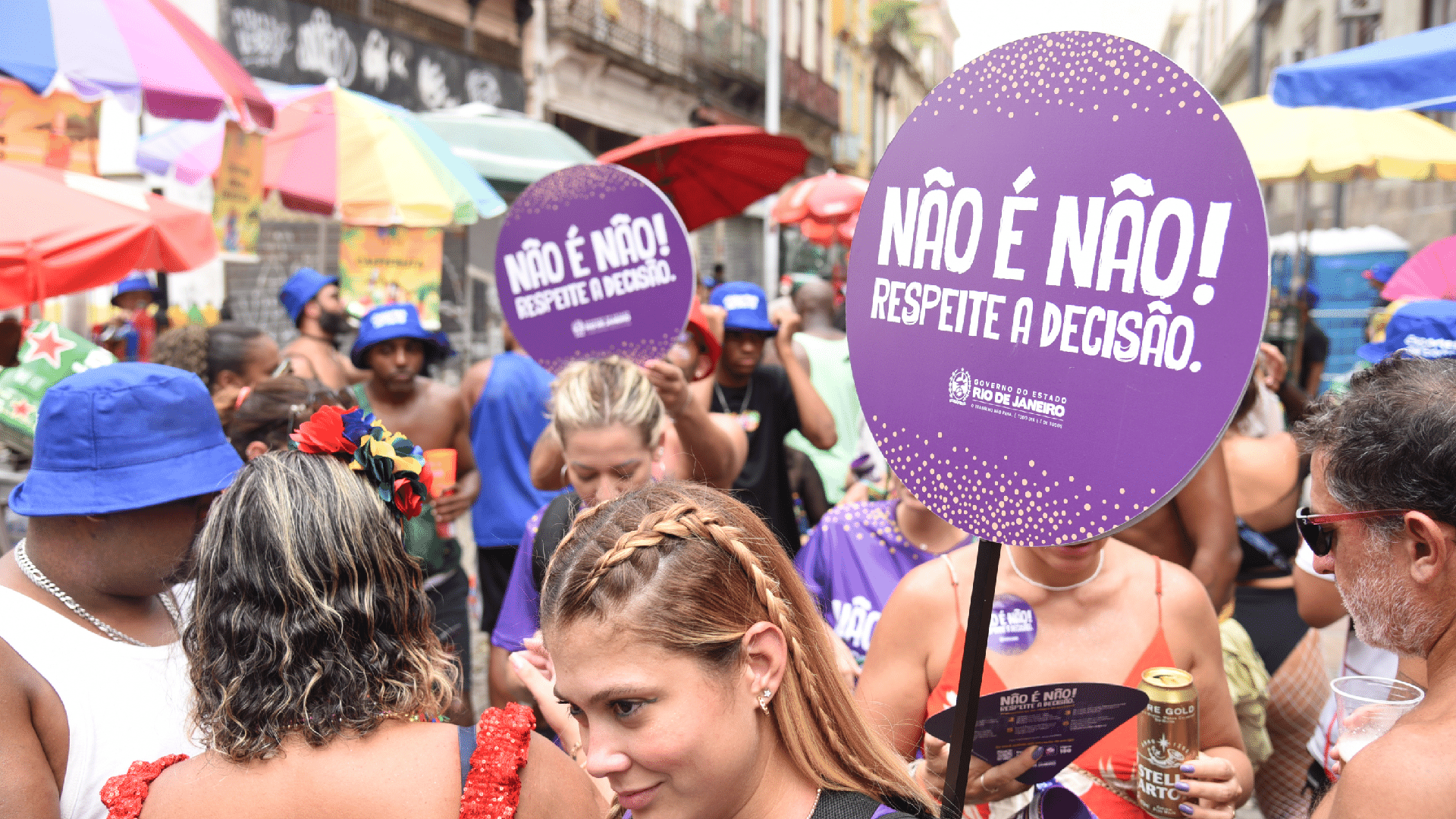 Carnaval do Rio tem campanha de combate ao assédio - undefined