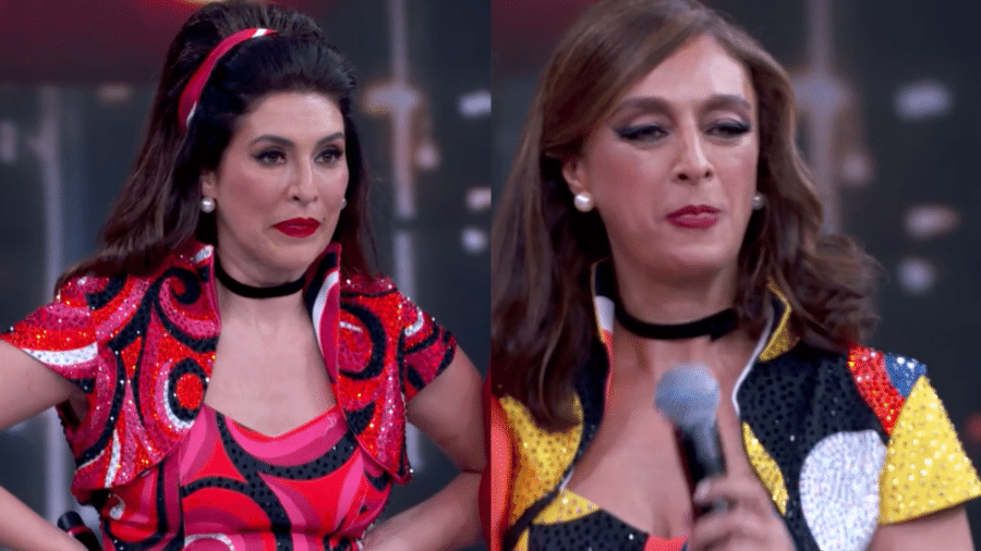 Fernanda Paes Leme e Cátia Fonseca são eliminadas da Dança dos Famosos Fernanda Paes Leme e Cátia Fonseca são eliminadas da Dança dos Famosos