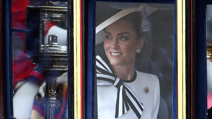 Kate Middleton faz primeira aparição pública após anúncio de câncer 