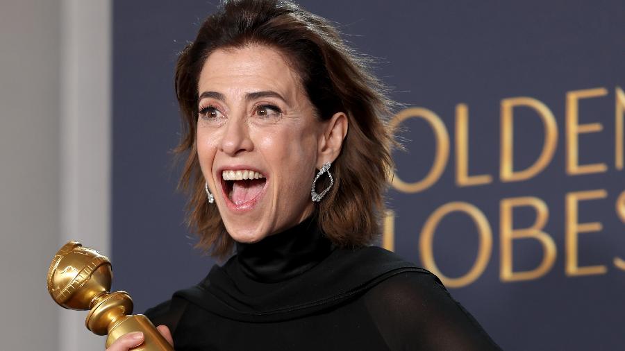 Fernanda Torres conquistou o Globo de Ouro na categoria de Melhor Atriz em Drama