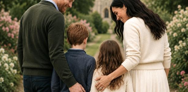 Harry e Meghan levarão Archie e Lilibet ao Reino Unido após 4 anos