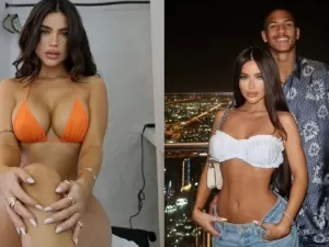 Bianca Anchieta surge cheia de joias em ensaio árabe ao lado do namorado