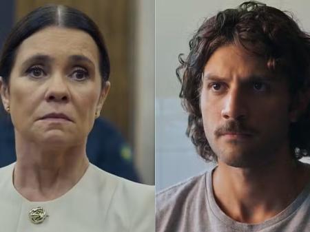 Adriana Esteves e Chay Suede como MĂ©rcia e Mavi em "Mania de VocĂȘ" - Divulgação/Globo