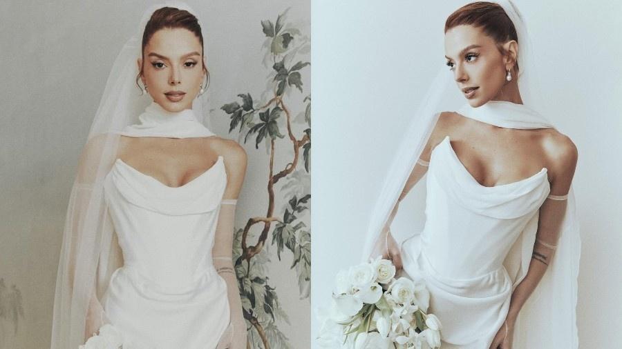 Giovanna Lancellotti posta 1ª foto com vestido de noiva - Reprodução/Instagram