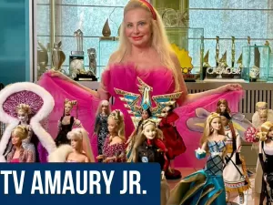 TV Amaury Jr. - A coleção de bonecas Barbie de Brunete Fraccaroli 