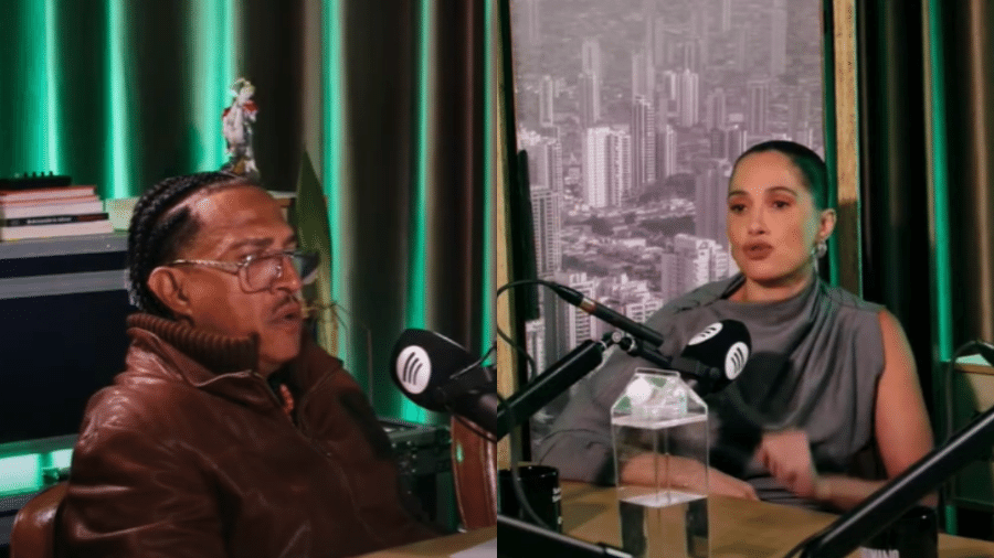 Mano Brown e Camila Pitanga Mano Brown e Camila Pitanga