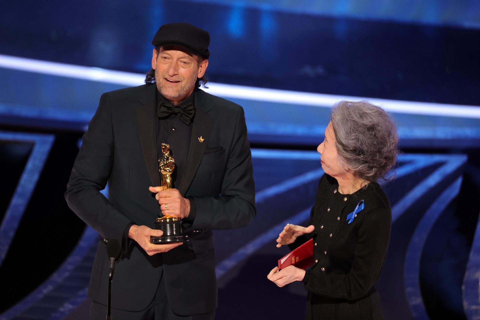 Troy Kotsur ganhou o Oscar de Melhor Ator Coadjuvante por 'No Ritmo do Coração' - Getty Images