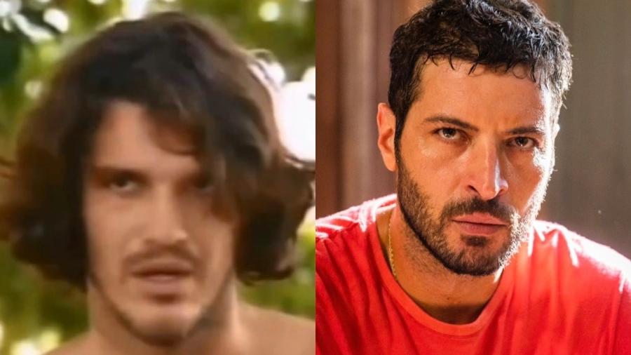 Rômulo Arantes interpretou Levi há 32 anos; Leandro Lima fez o papel no remake da Globo - Reprodução/Globo/João Miguel Júnior