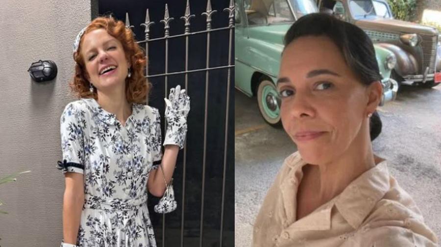 Maria Eduarda de Carvalho e Flávia Reis interpretam Teresa e Jacira em 'Garota do Momento'