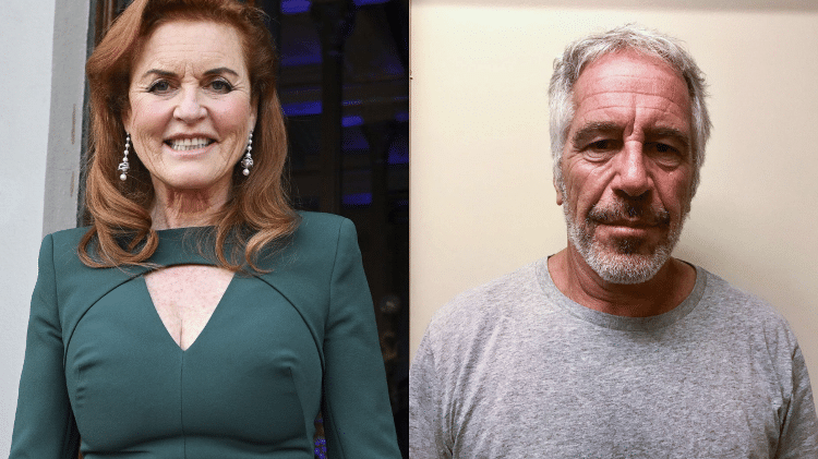 Sarah Ferguson e Jeffrey Epstein Sarah Ferguson e Jeffrey Epstein