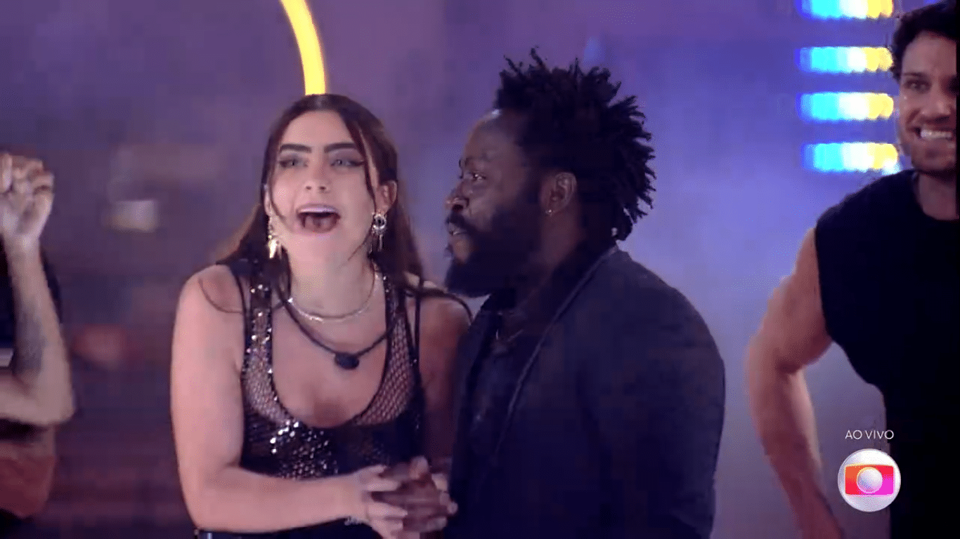 BBB 22: Douglas Silva na sua festa do líder - Reprodução/Globoplay