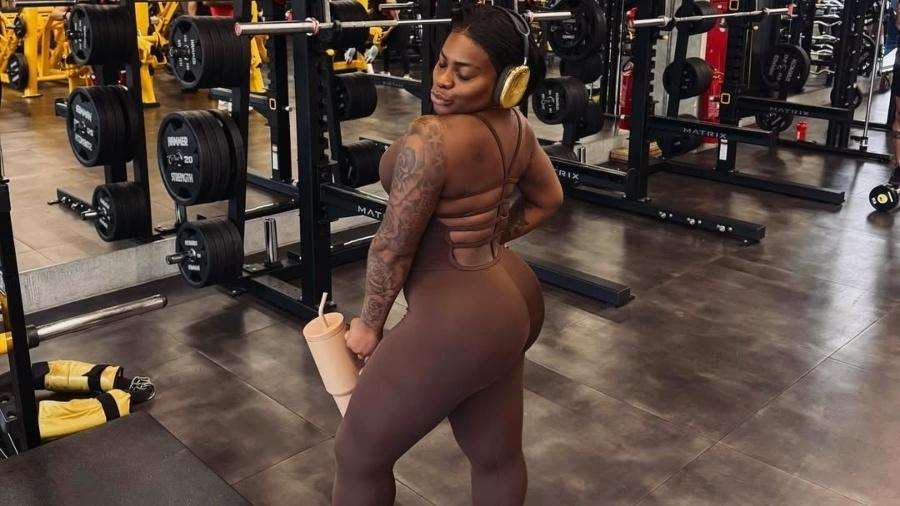 Jojo Todynho posa na academia - Reprodução/Instagram