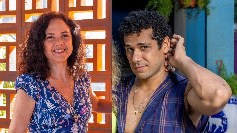 Doralice (Tereza Seiblitz) e Chico (Amaury Lorenzo) em "Volta por Cima" - Beatriz Damy/Globo