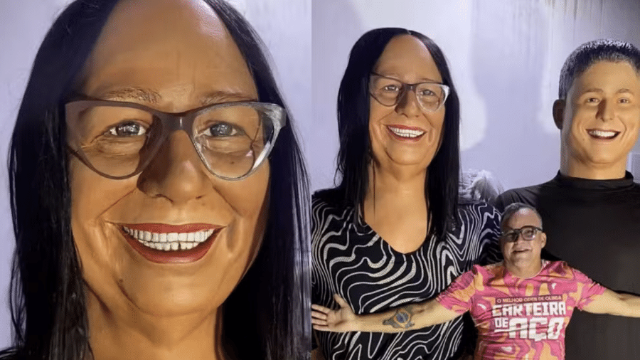 BBB 25: Joselma e Guilherme viram boneco de Olinda