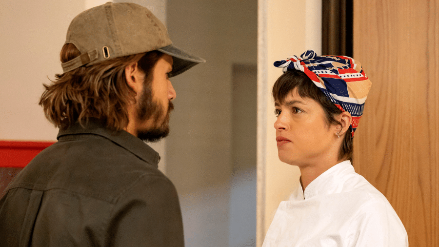 Rudá (Nicolas Prattes) e Luma (Agatha Moreira) em "Mania de Você" - Manoella Mello/Globo