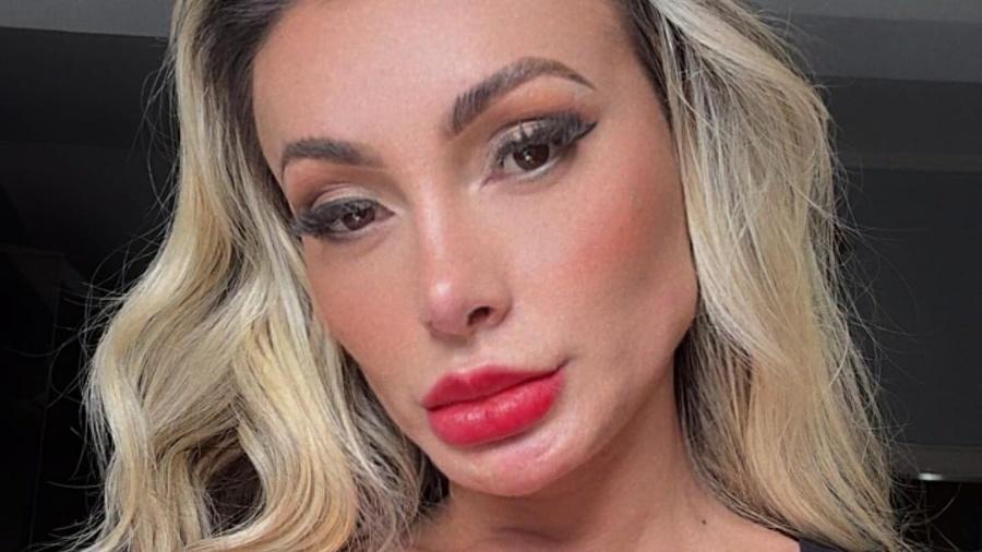 Andressa Urach em publicação nas redes sociais - Reprodução/Instagram