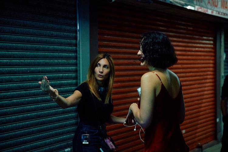 A diretora Audrey Diwan com a protagonista de 'Emmanuelle', Noémie Merlant A diretora Audrey Diwan com a protagonista de 'Emmanuelle', Noémie Merlant