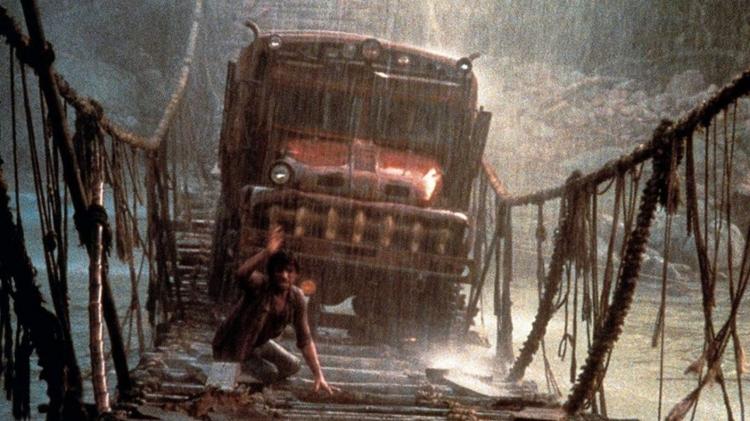 Cena do filme 'Comboio do Medo', de 1977 Cena do filme 'Comboio do Medo', de 1977