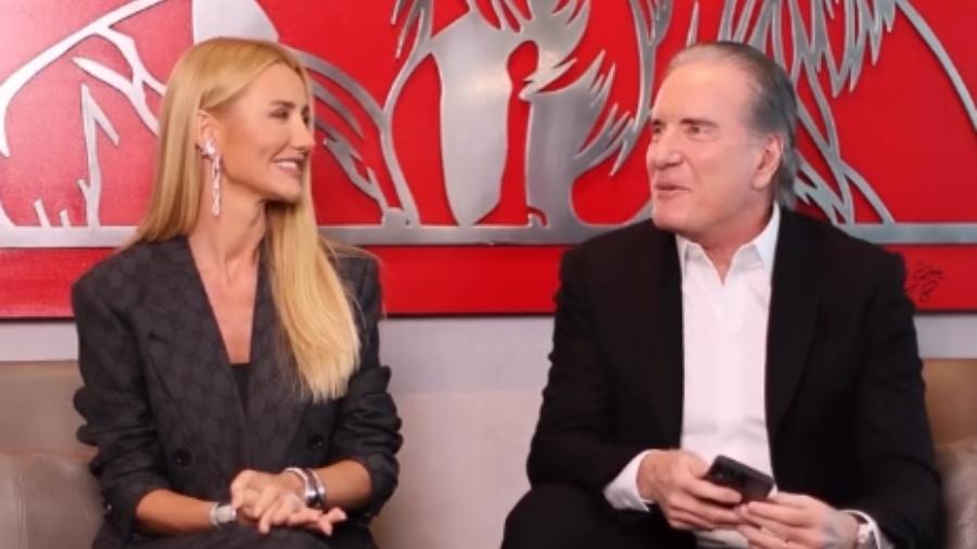 Ana Paula Siebert e Roberto Justus falam de relação e atração