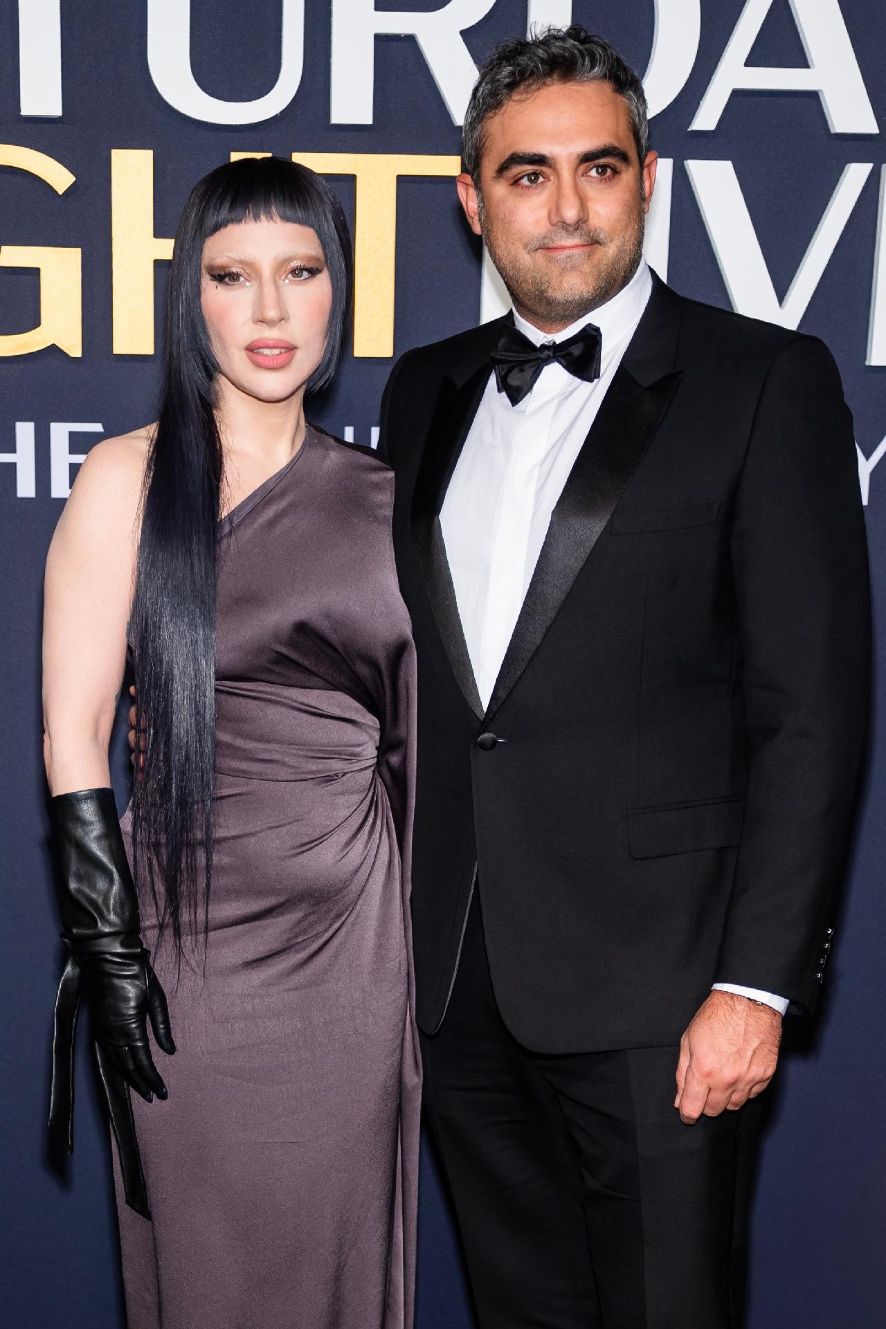 Lady Gaga e Michael Polansky em fevereiro deste ano - undefined