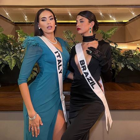 Glelany e Luana Cavalcante dividem quarto no Miss Universo 2024