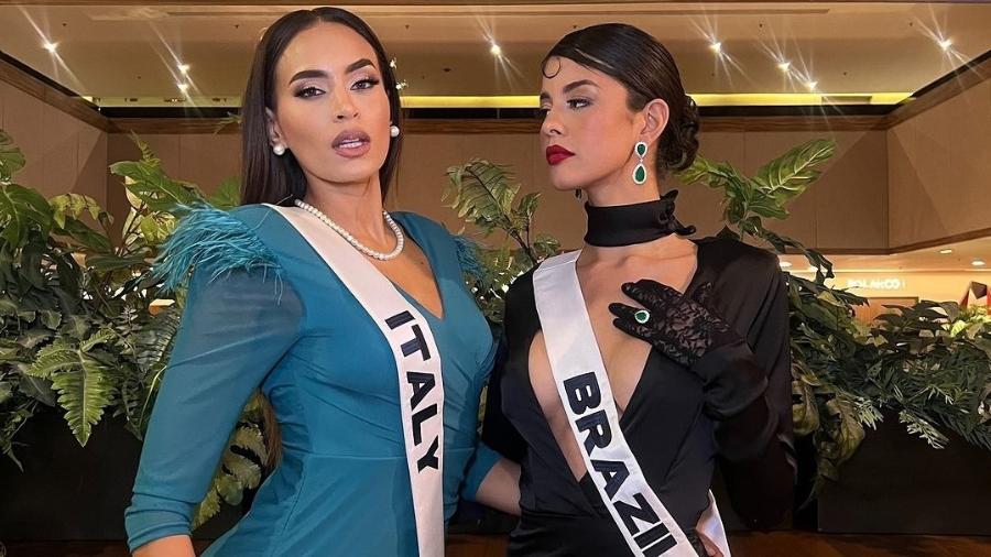 Glelany e Luana Cavalcante dividem quarto no Miss Universo 2024