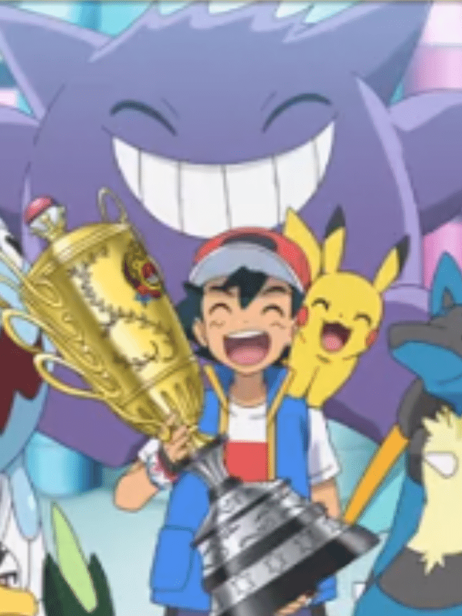 Demorou 22 anos, mas Ash Ketchum finalmente venceu a Liga Pokémon
