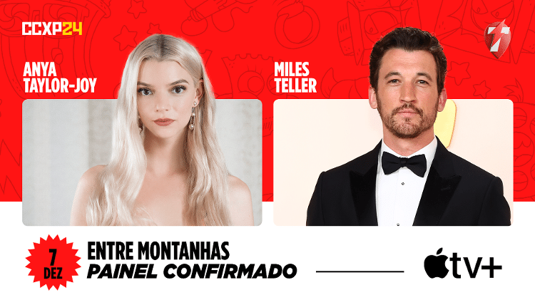 Anya Taylor-Joy e Miles Teller estarão divulgando 'Entre Montanhas' no sábado (7)