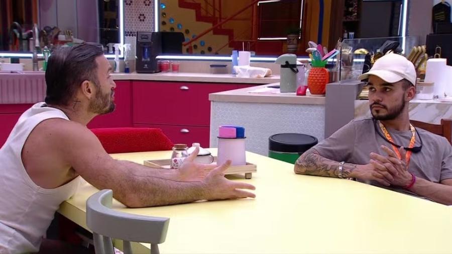 BBB 25: João Pedro e Diego Hypolito trocam elogios - Reprodução/Globoplay