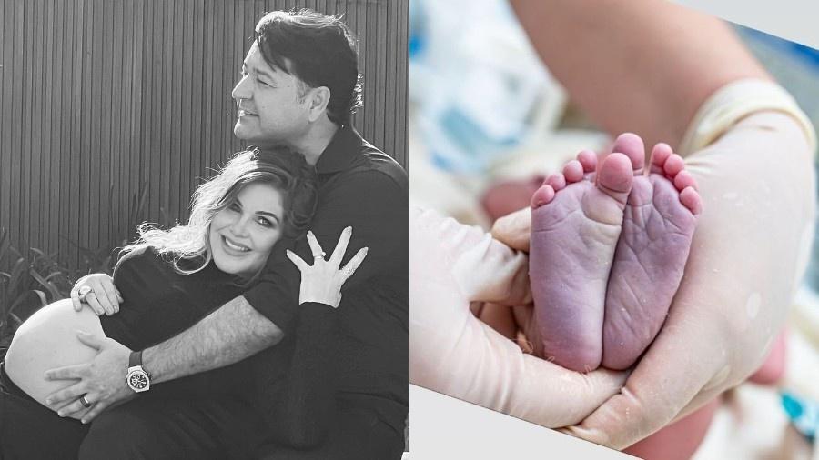 Andréa Mota, viúva de Leandro, dá à luz quinto filho - Reprodução/Instagram 