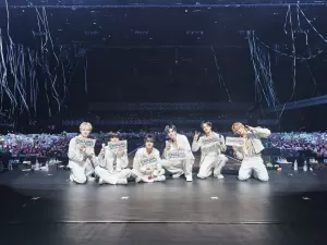 Maduro e relaxado, grupo NCT Dream mostra evolução em 2º show no Brasil